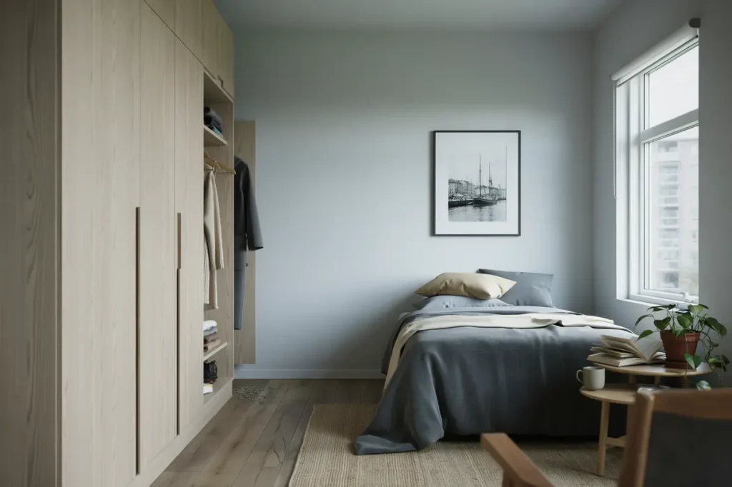 l genhetsrenovering med nya ytskikt och garderobsl sningar i bergsj n