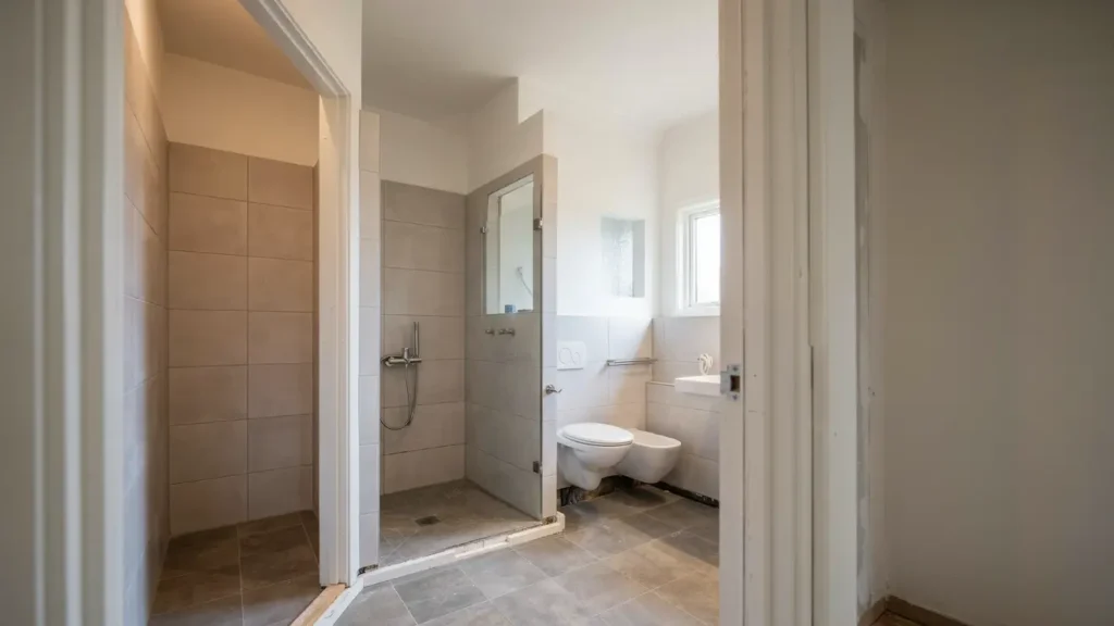 totalrenovering av badrum i bostadsr tt i bergsj n